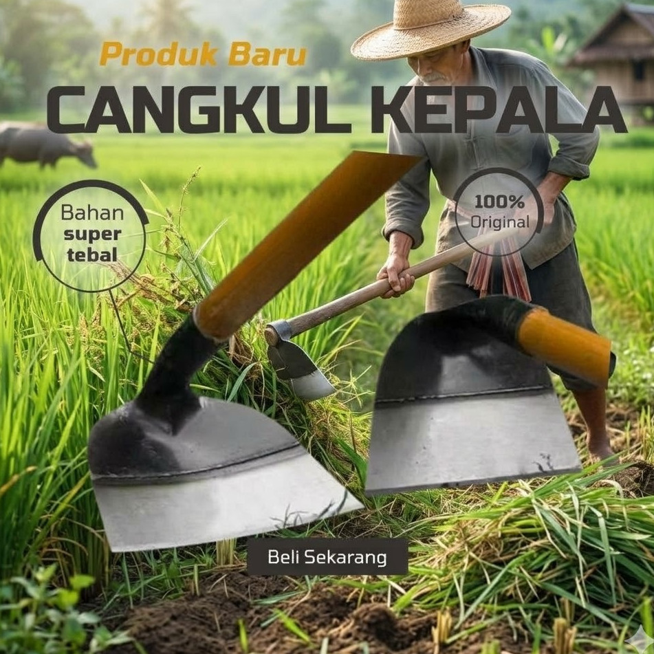 COD CANGKUL IMPORT RUMPUT GULMA/GARUK BAJA GERGAJI ASLI ASLI