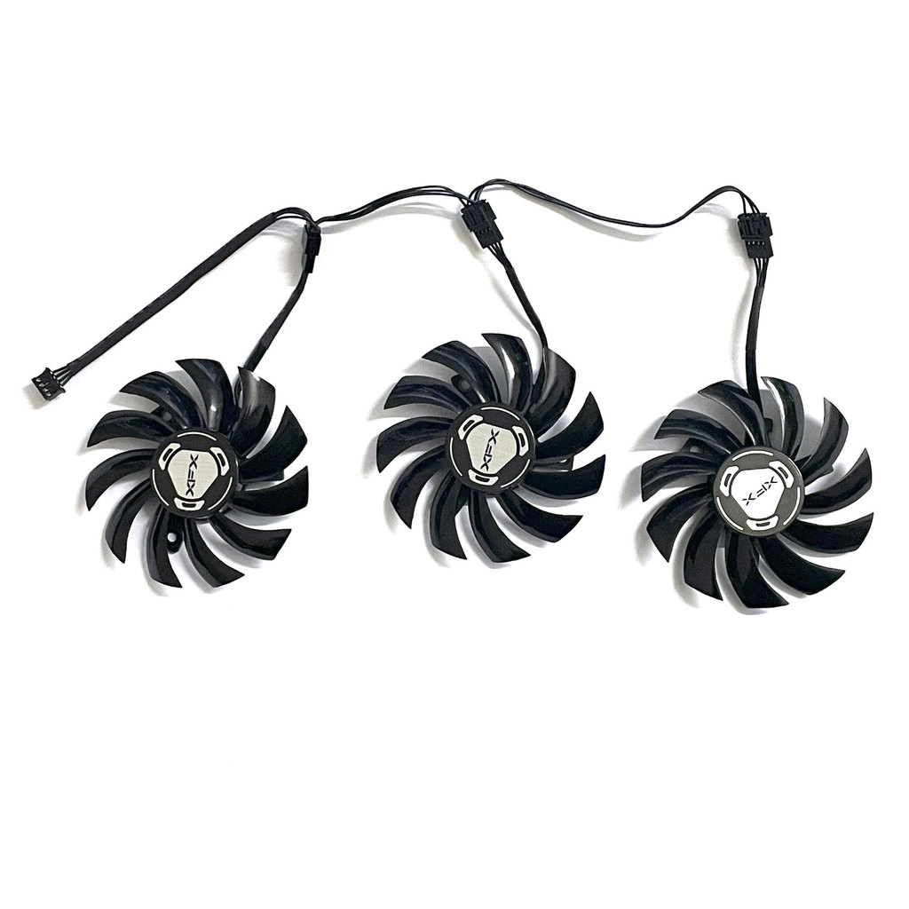 Jual New 3FAN 4PIN 75MM XFX RX 590 GPU Fan for XFX RX590 GME 8G Outre ...