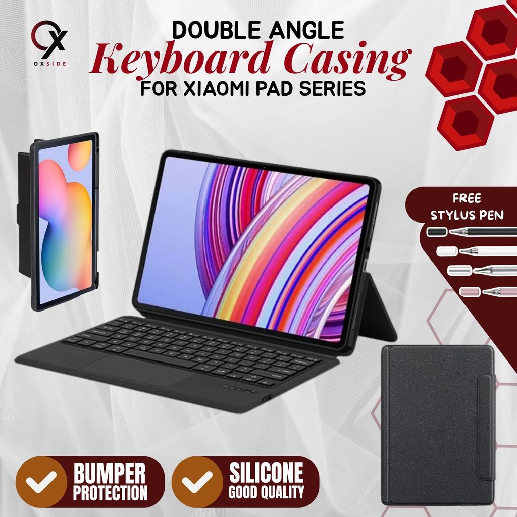 Jual Magic Keyboard Case Xiaomi Redmi Pad Pro 2 / Mipad 5 6 7 Ultra ...