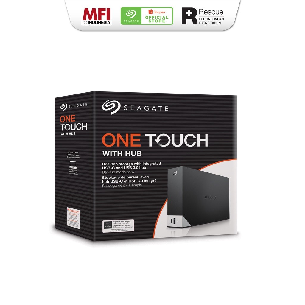 Seagate One Touch Desktop Hub HDD / Hardisk Eksternal 12TB USB3.0 (6)