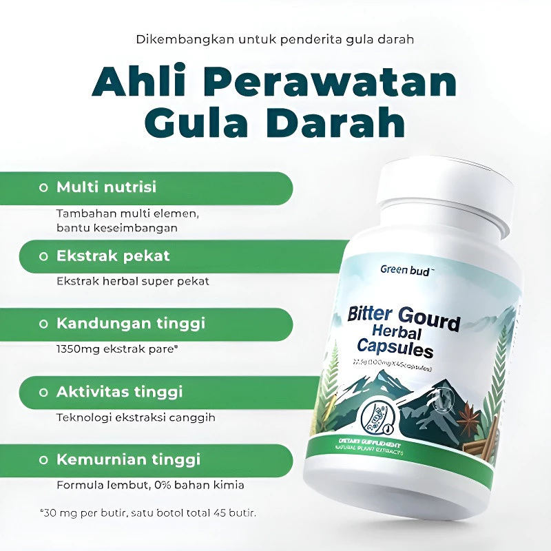 Green Bud Bitter Gourd Herbal 3