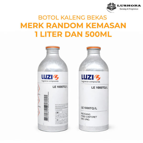 Jual BOTOL KALENG BEKAS PARFUM MERK RANDOM KEMASAN 500ML (NICA,LUZI ...