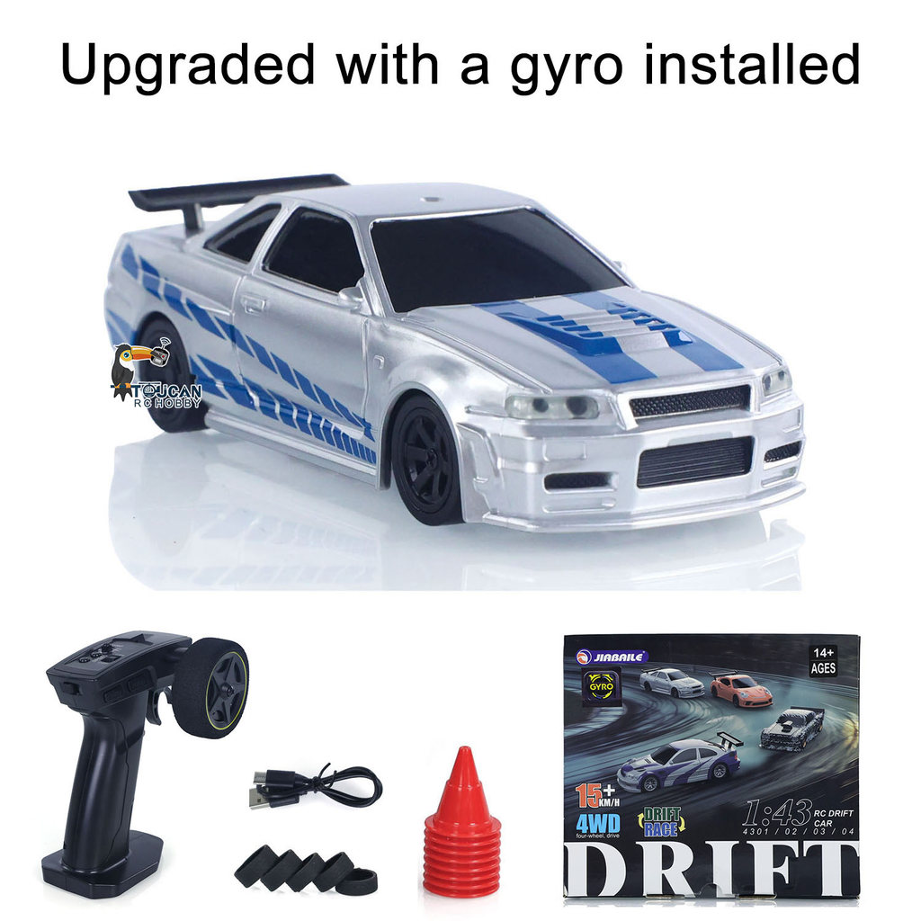 Jual 1/43 RC Drift Car Racing Car Rao Controlled High Speed Vehicle 4WD ...
