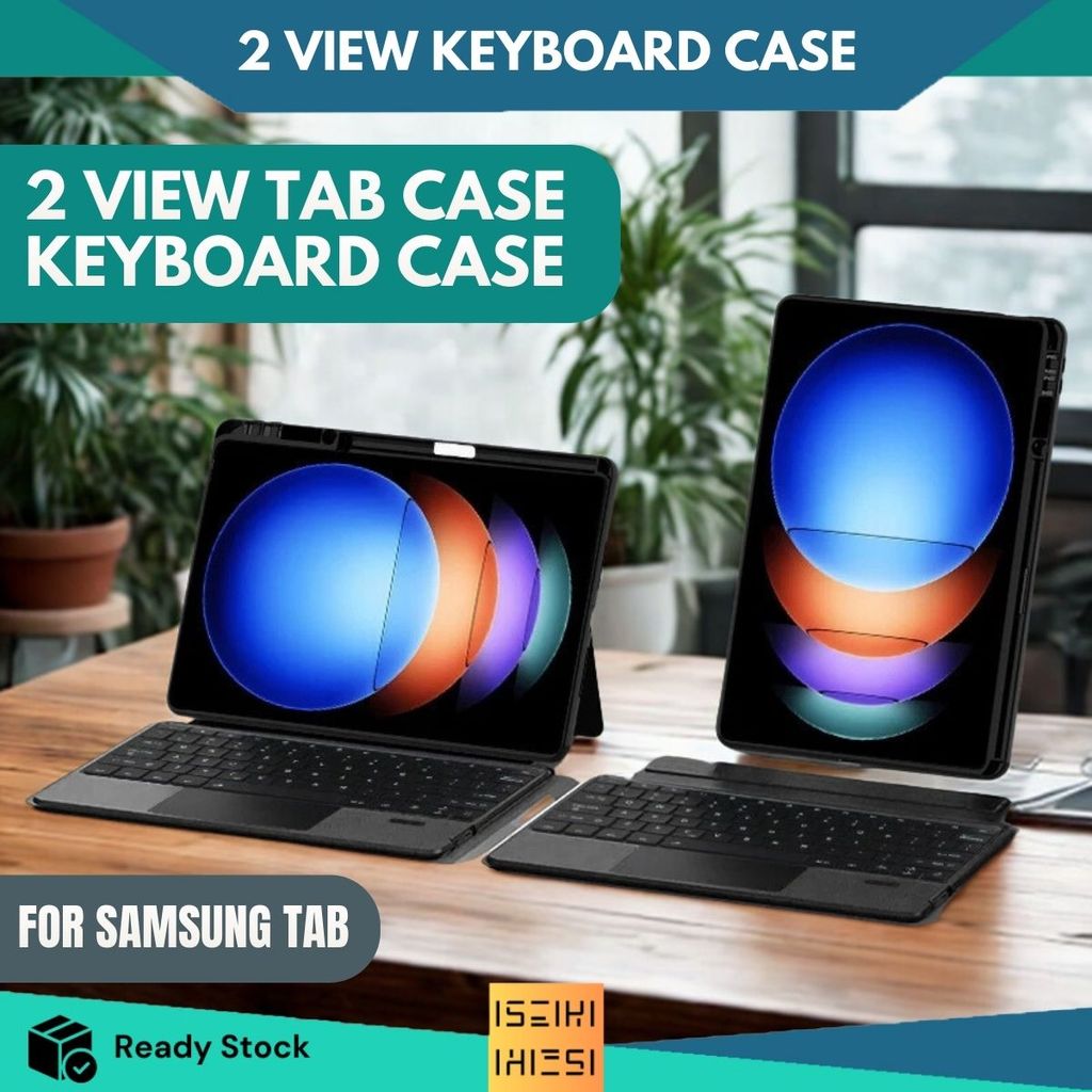 Jual Magic Keyboard Case Samsung Galaxy Tab S10 Lite / S9 Plus / S6 ...