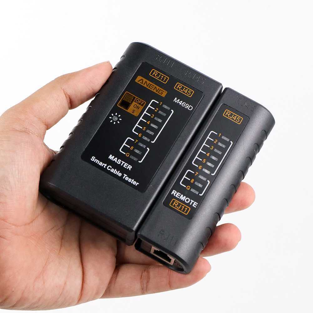 Jual ANENG Tester Kabel LAN RJ45 RJ11 / Network Cable Tester Internet ...