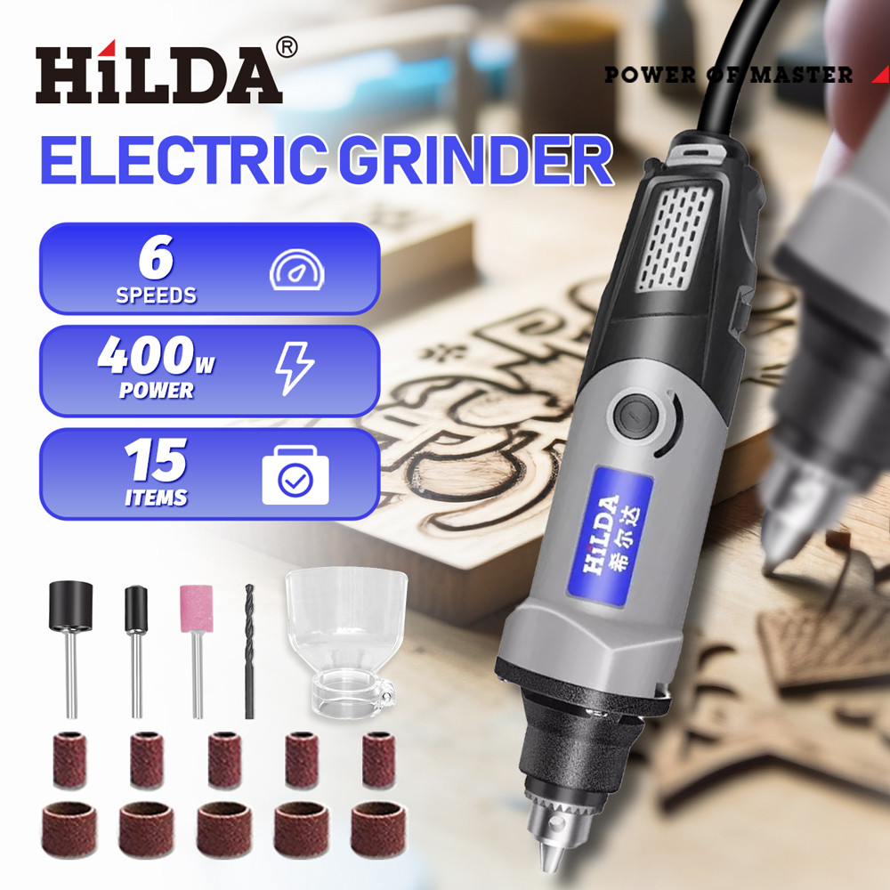 Jual HILDA Electric Drill Rotary Tool Electric Tools Variable Speed ...