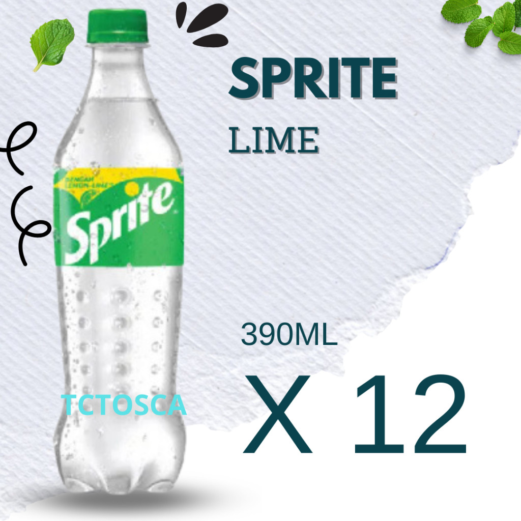 Jual Sprite Seru 390mL 1 Karton Isi 12 Botol | Shopee Indonesia