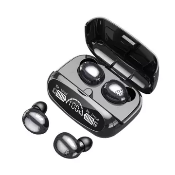 TWS G11 Earphone Bluetooth 5.0 Gaming LED Lamp Low Latency Headset Musik Bass Wireless Mic