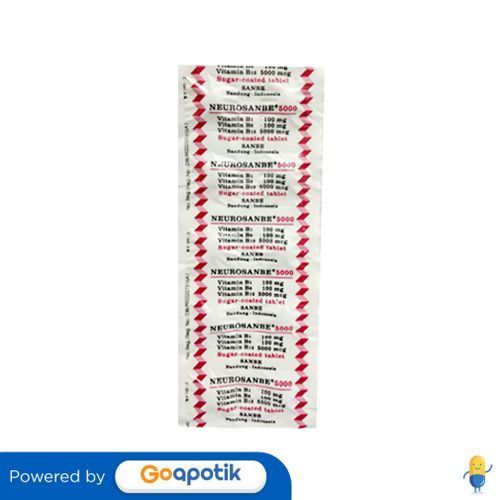 Jual Neurosanbe 5000 Strip 10 Tablet | Shopee Indonesia