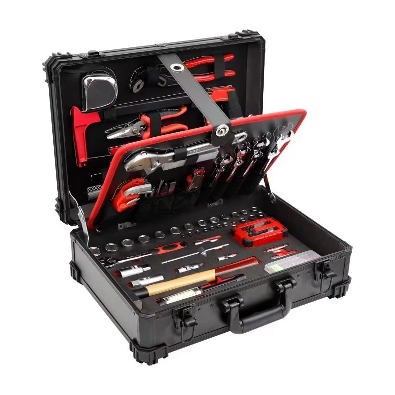Jual GLARY Professional Hand Tool Sets Portable Box Hard case Aluminum ...