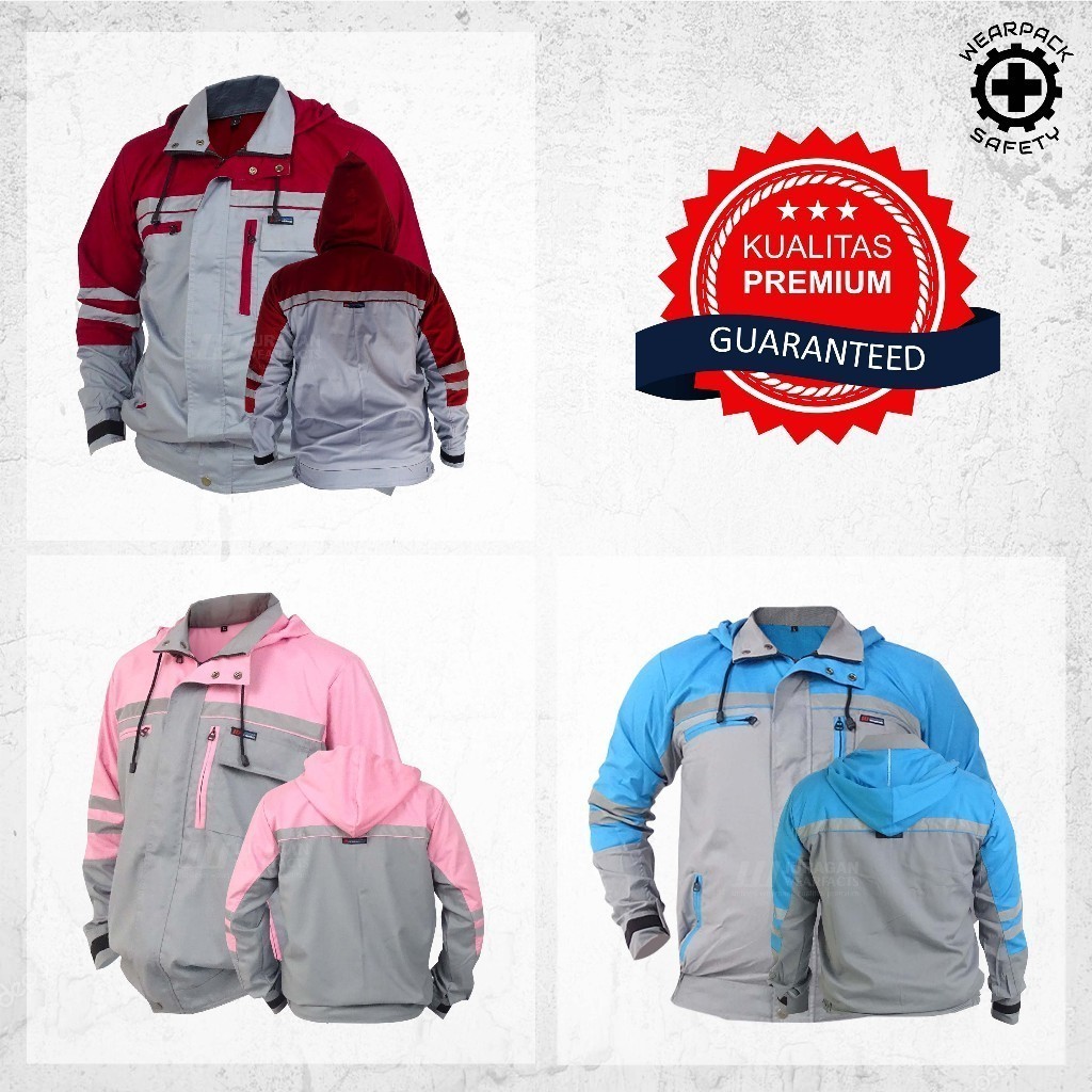 Jual Wearpack Kerja Wearpack Safety Jacket Hoodie Weather Shield ...