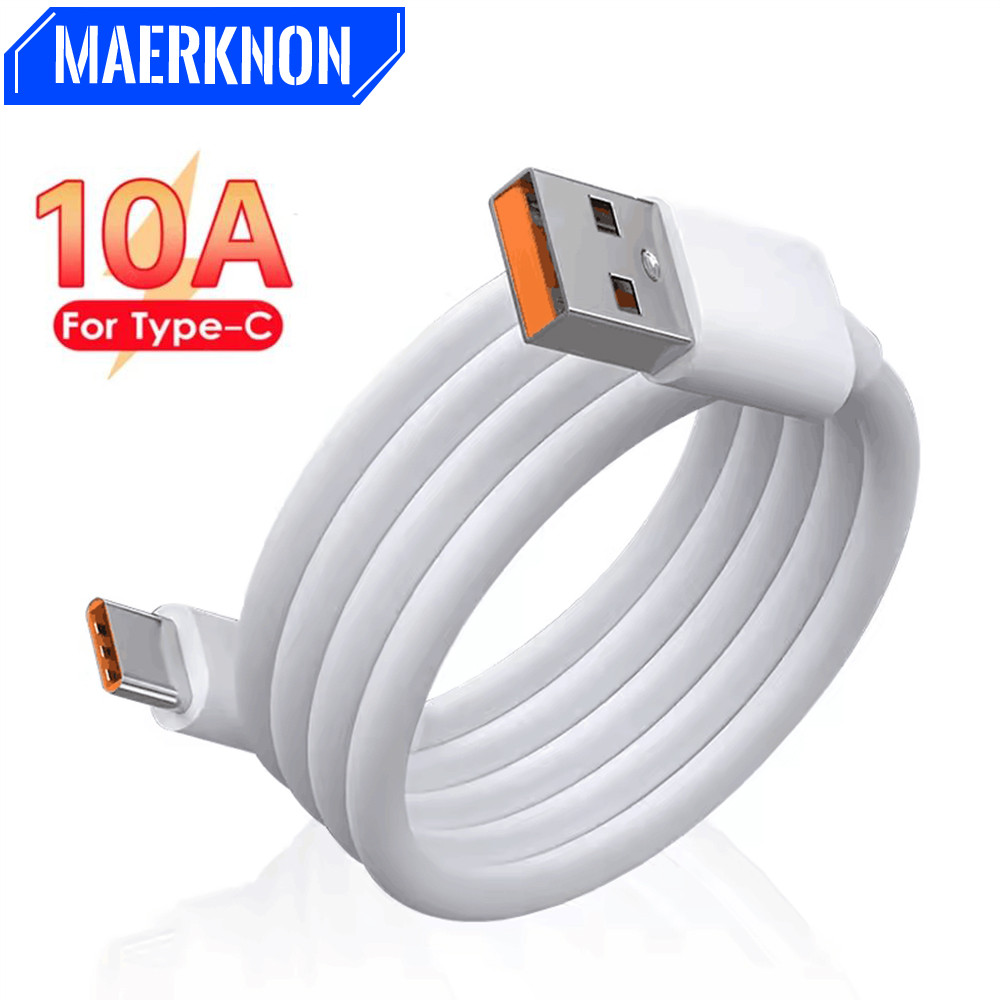 Jual 10A 120W Type C Fast arging Cable Phone arger USB C Data Cord For ...