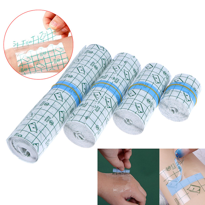 Jual 5/10M Mecal Bandage Waterproof Tattoo Wound Repair Film ...