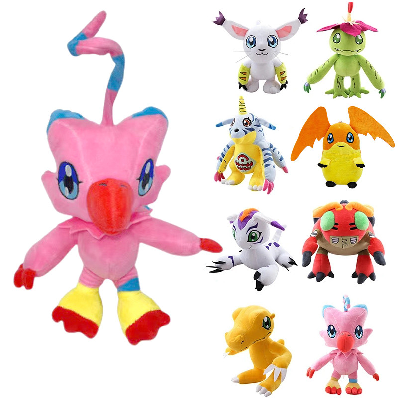 Jual Kawaii Digimon Cartoon Plush Toys Soft Stuffed Dolls Agumon ...