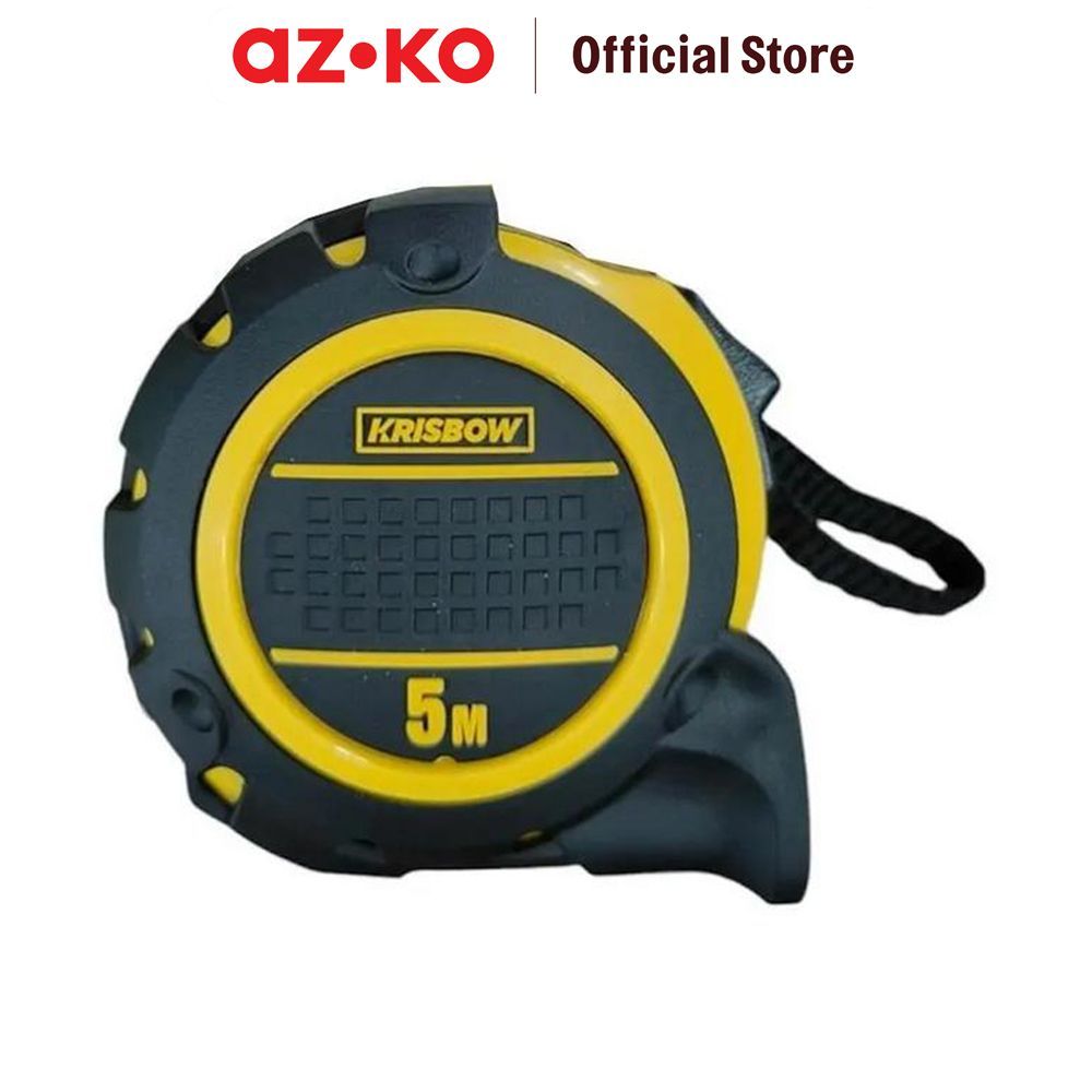 Jual AZKO Krisbow 5 mtr Meteran Lrmt6 - Kuning Meter Gulung Pita Ukur ...