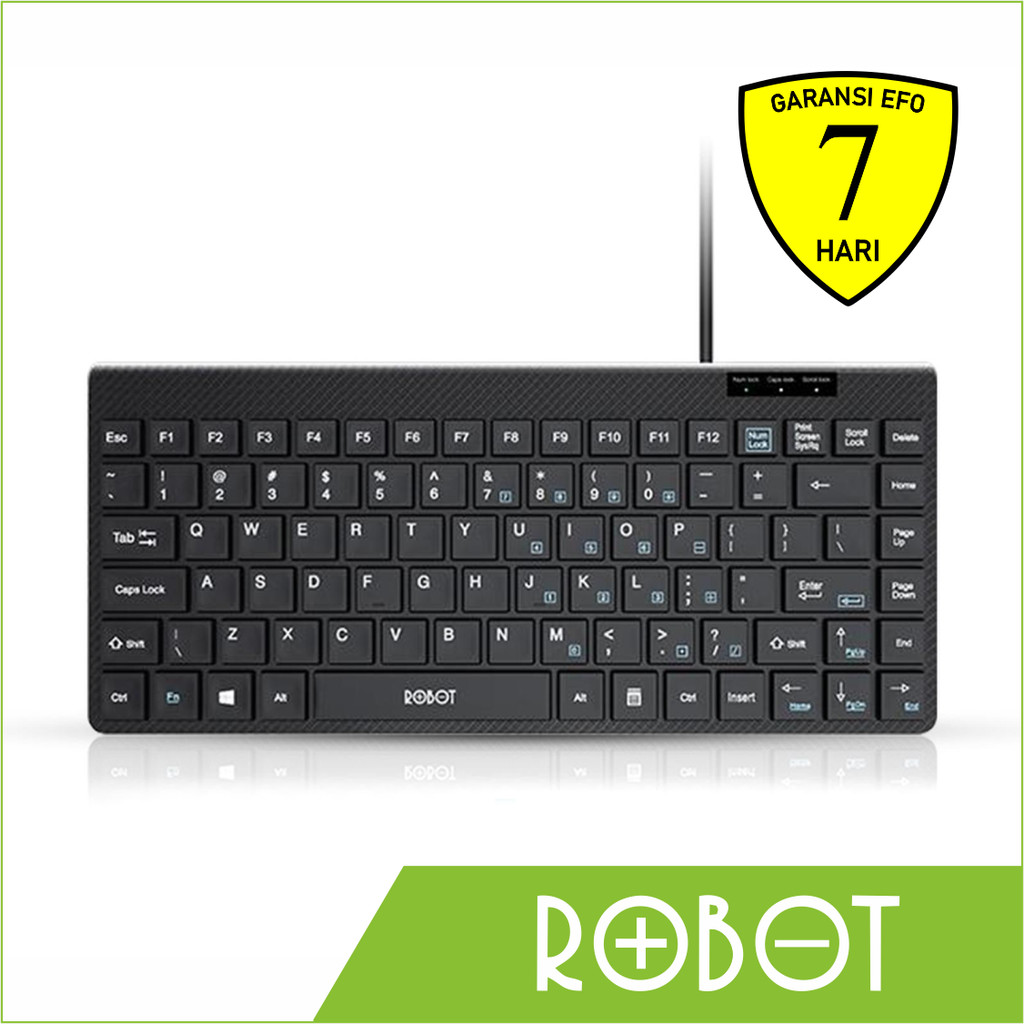 Keyboard Mini Robot RK10 - Wired RK 10