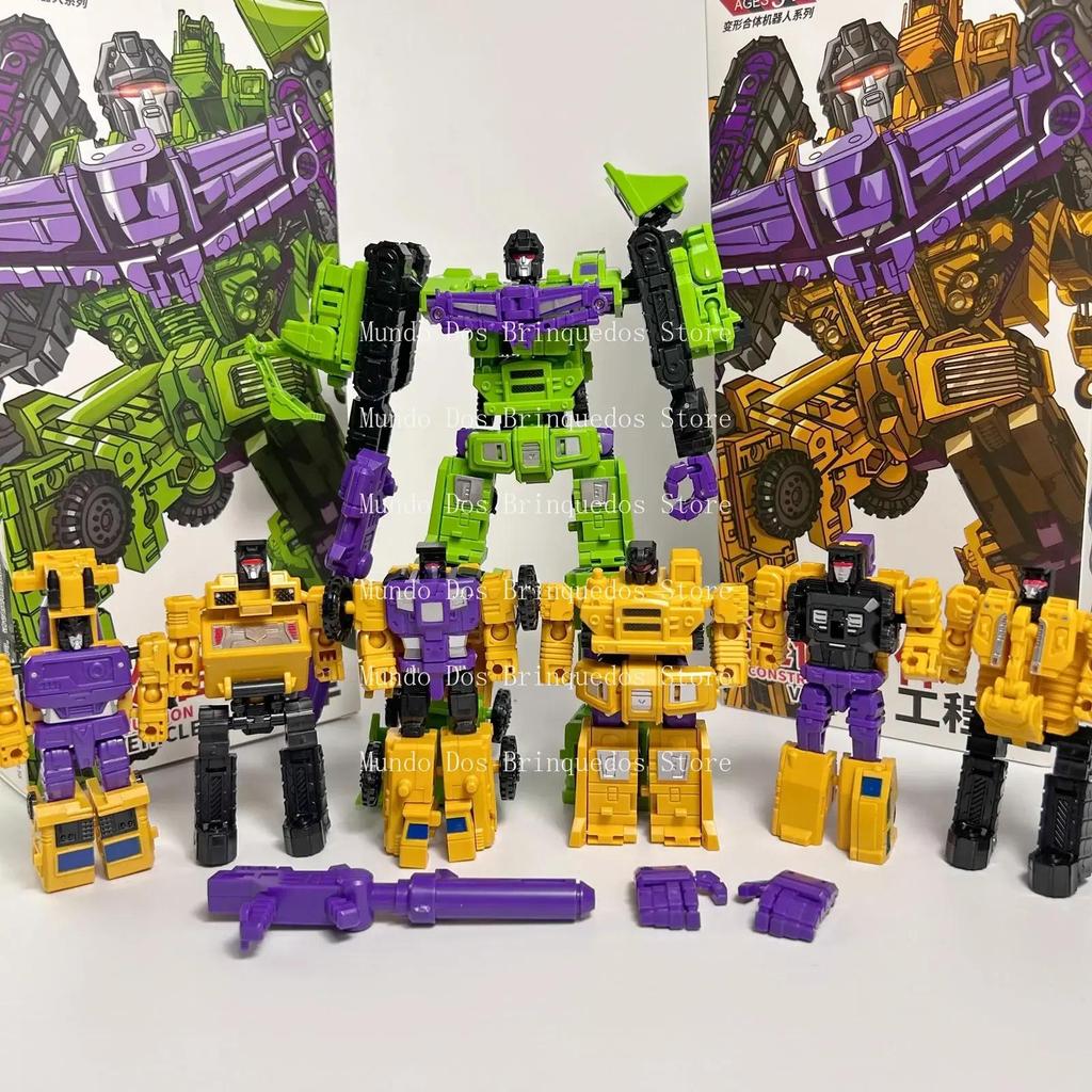 Jual 6 in 1 MINI Devastator Transformation Model MINI Devastator 22CM ...