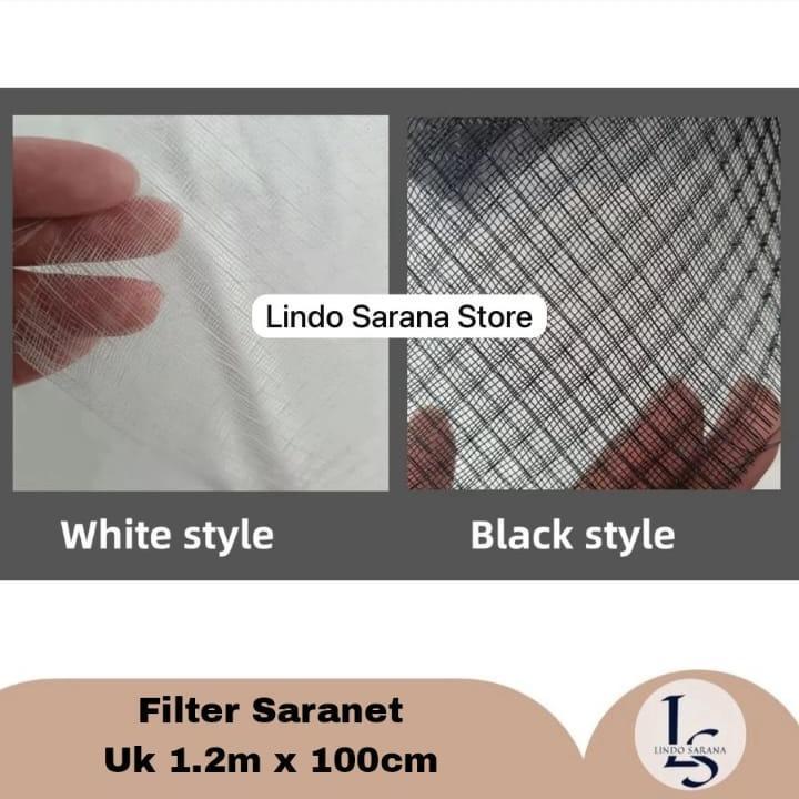Jual Filter Saranet Lebar 1,2m x 100cm | Kain Saranet | Jaring Saringan ...