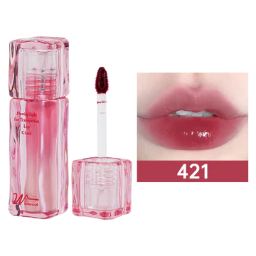 Windwind Streamer Colorful Moisturizing Liptint Transparan Glassy Lipgloss Water Glossy
