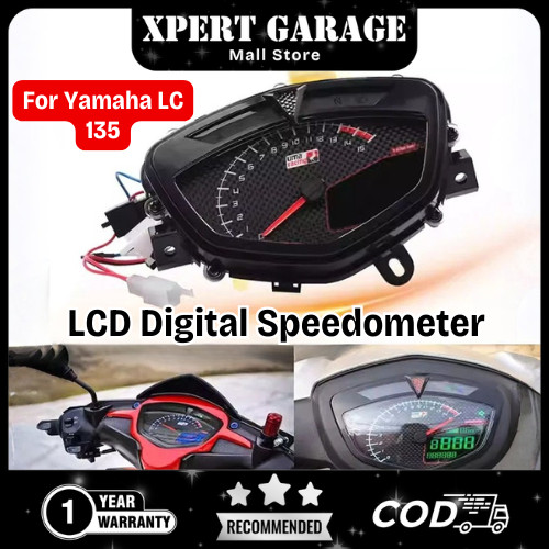 Jual XPERT GARAGE (Garansi 1 Tahun) Speedometer Odometer Digital Meter ...