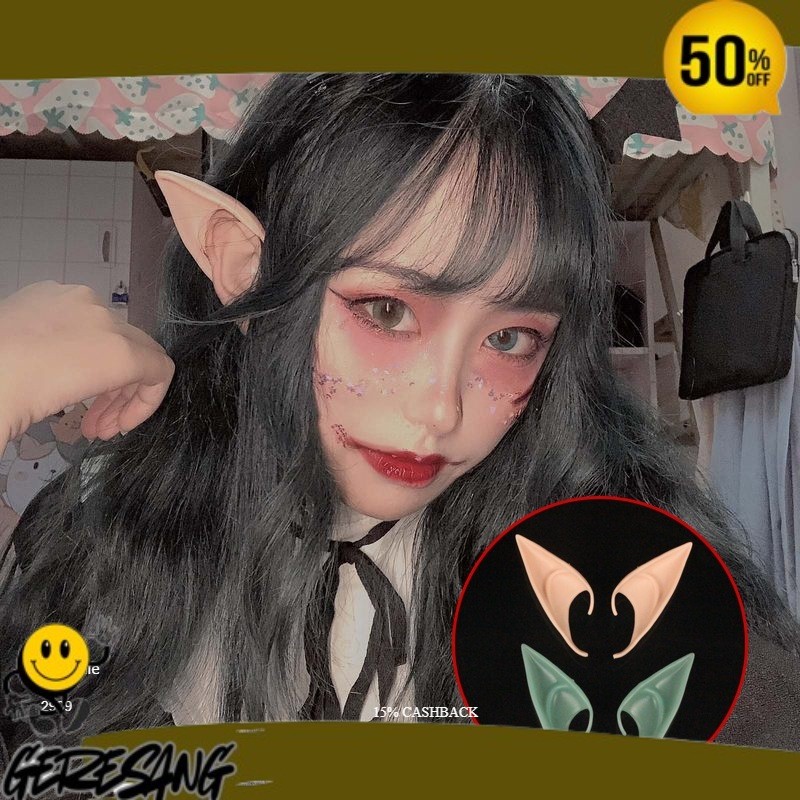 Jual PRODUK!! EEJ elf ear latex model jepit panjang 12 cm cosplay ...