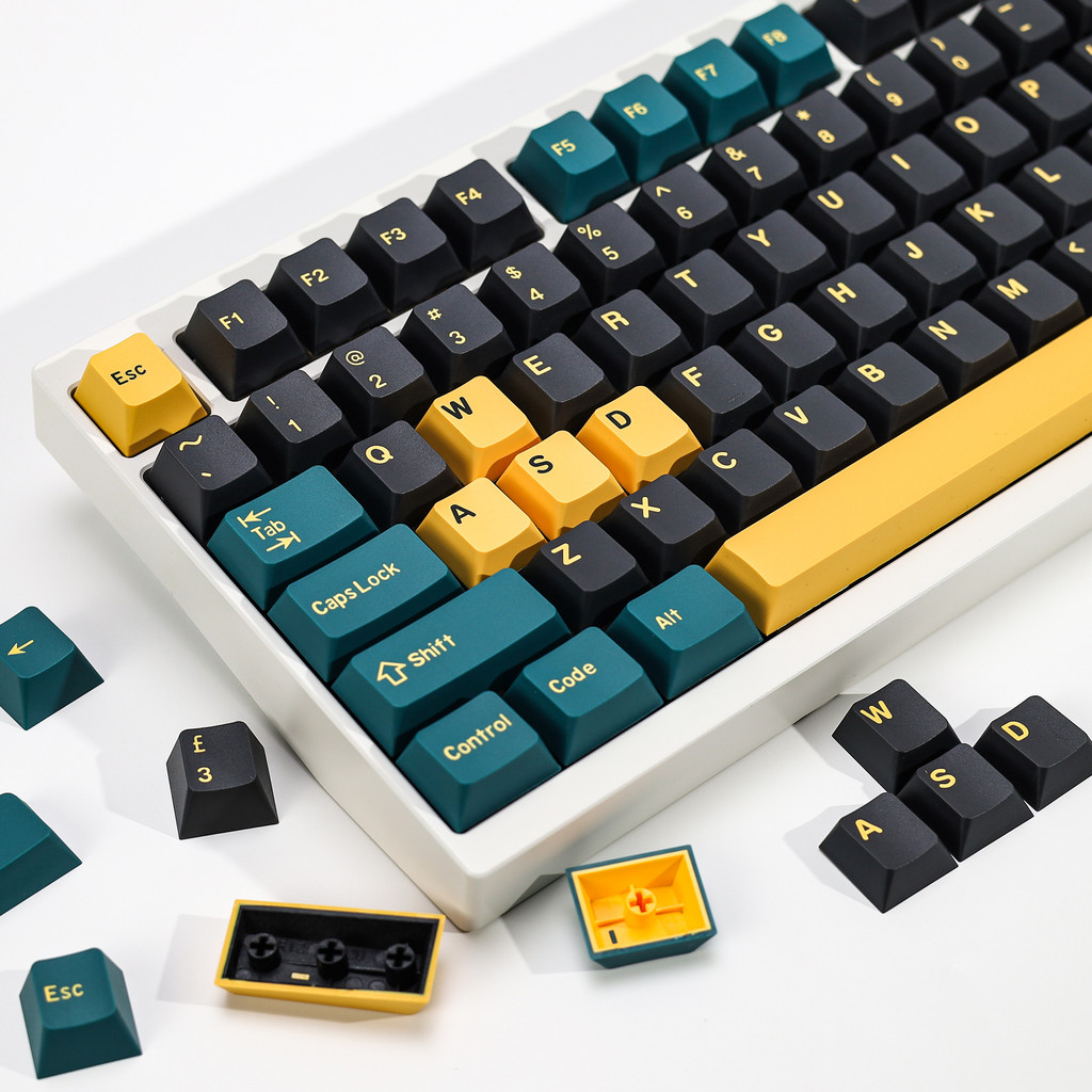 Jual KBy GMK MarrsGreen Keycap Retro PBT ISO Double Shot erry Profile ...
