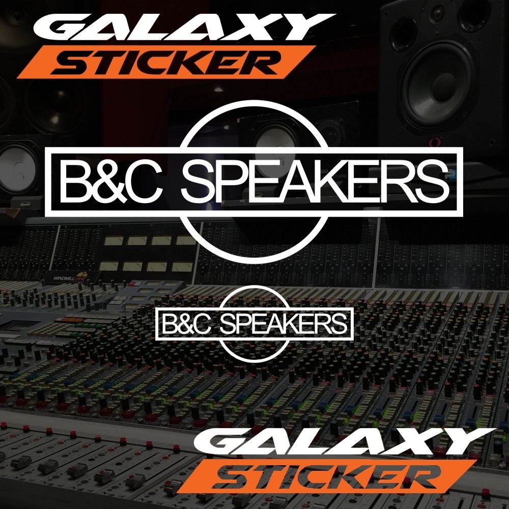 Jual cutting sticker hardcase box sound system B&C speaker .stiker ...