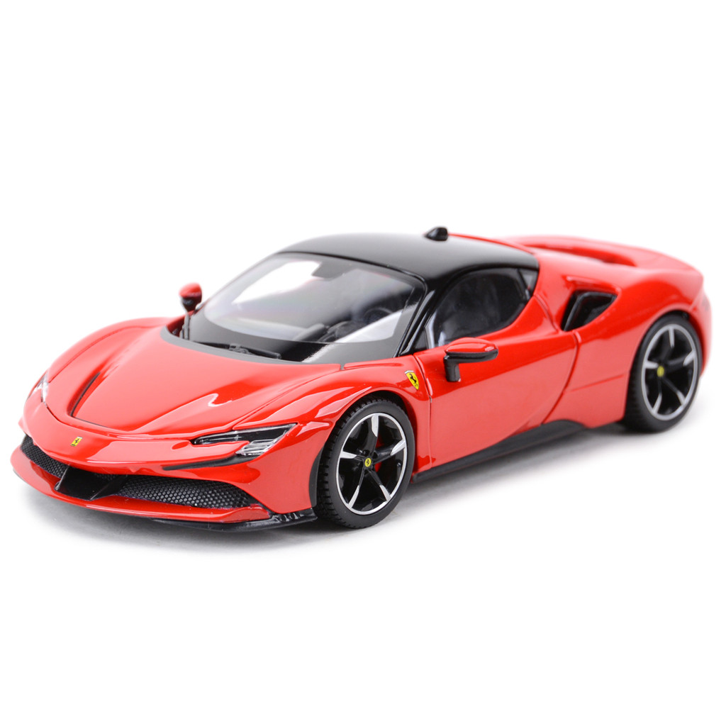 Bburago 1:24 Ferrari SF90 XX Stradale Année De Construction 2024 Jaune 18 26032