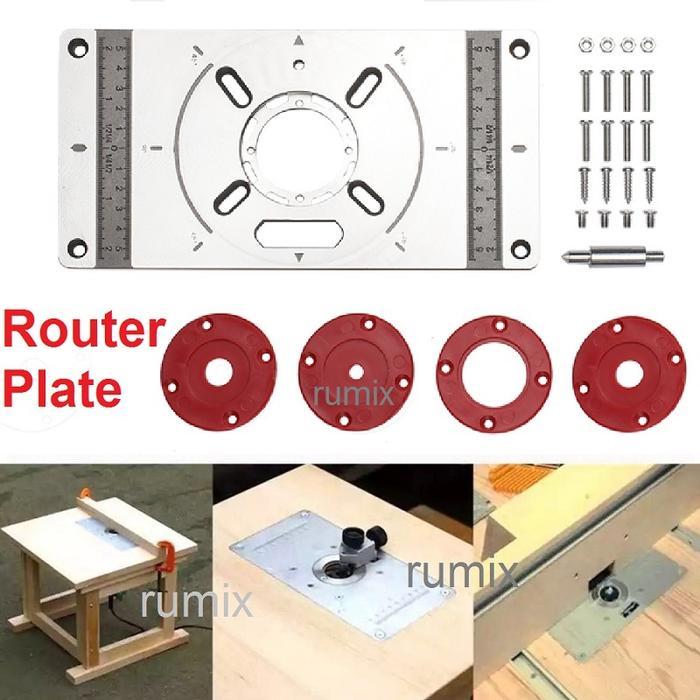 Jual TOOLPOINT Router Plate - Insert Plate Router Table - Meja Router ...