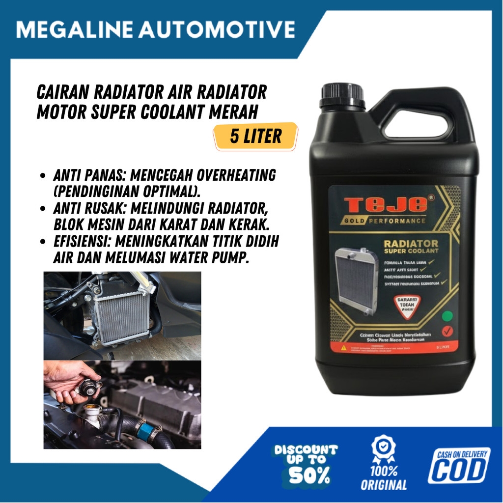 Jual Air Radiator Mobil Super Coolant 5 Liter | Shopee Indonesia