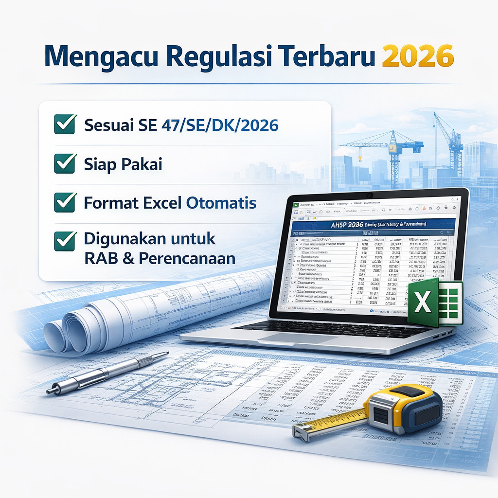 Jual AHSP 2026 Excel Sesuai Nomor: 47/SE/DK/2026 | Analisa Harga Satuan ...