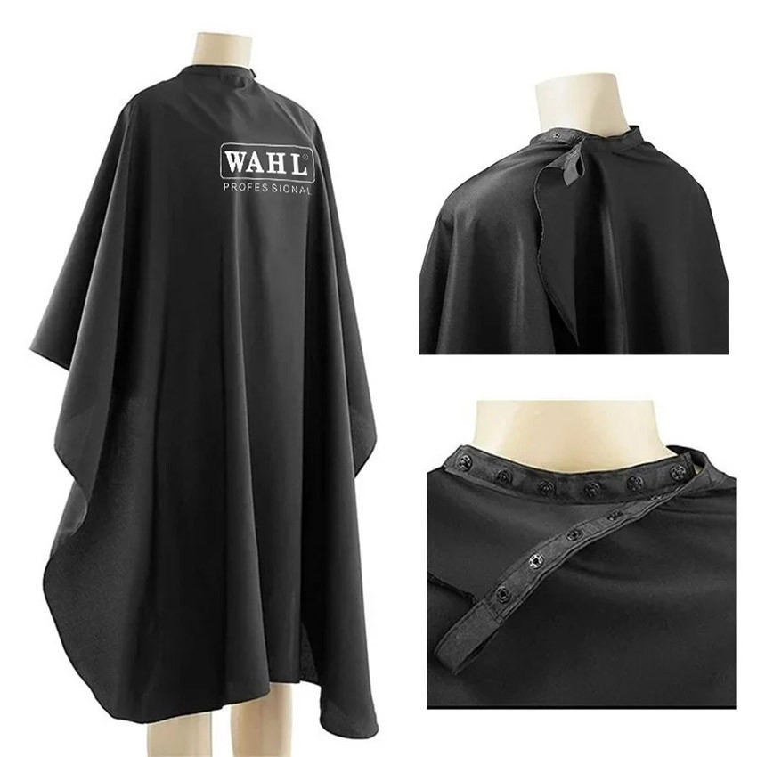 Jual Kep Potong Rambut Cutting Cape Barbershop Wahl Hitam Jumbo Kep ...