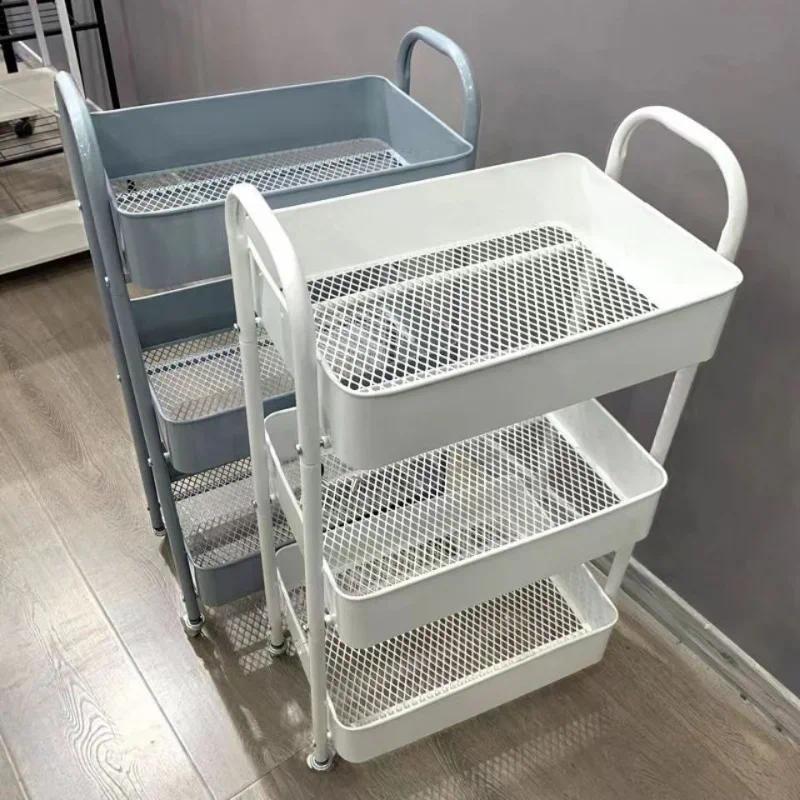 Jual Multifunctional Trolley Storage Rack, Floor Multi-layer Storage ...