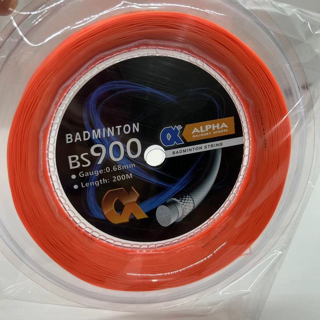Jual Alpha Badminton Racket String 200m Reels Durability 0.68mm ...