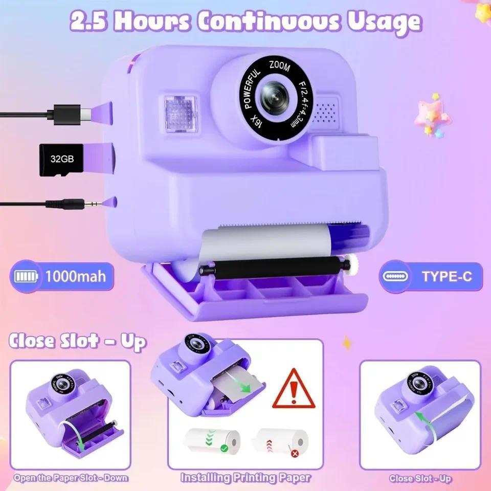 Jual 1080P Children Mini Digital Video Camera for Kids Learning ...