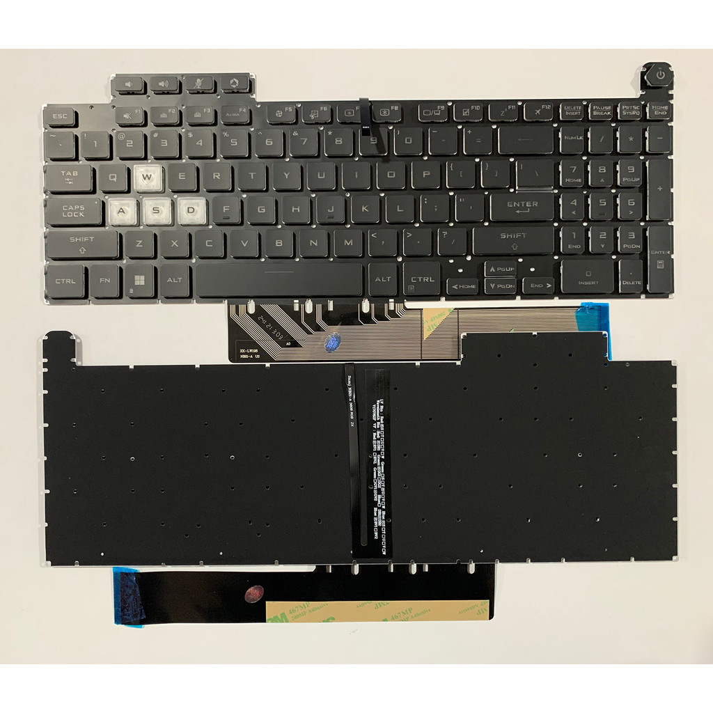 Jual Laptop keyboard US Layout for Asus TUF Gaming A15 F15 FA507 FA507R ...