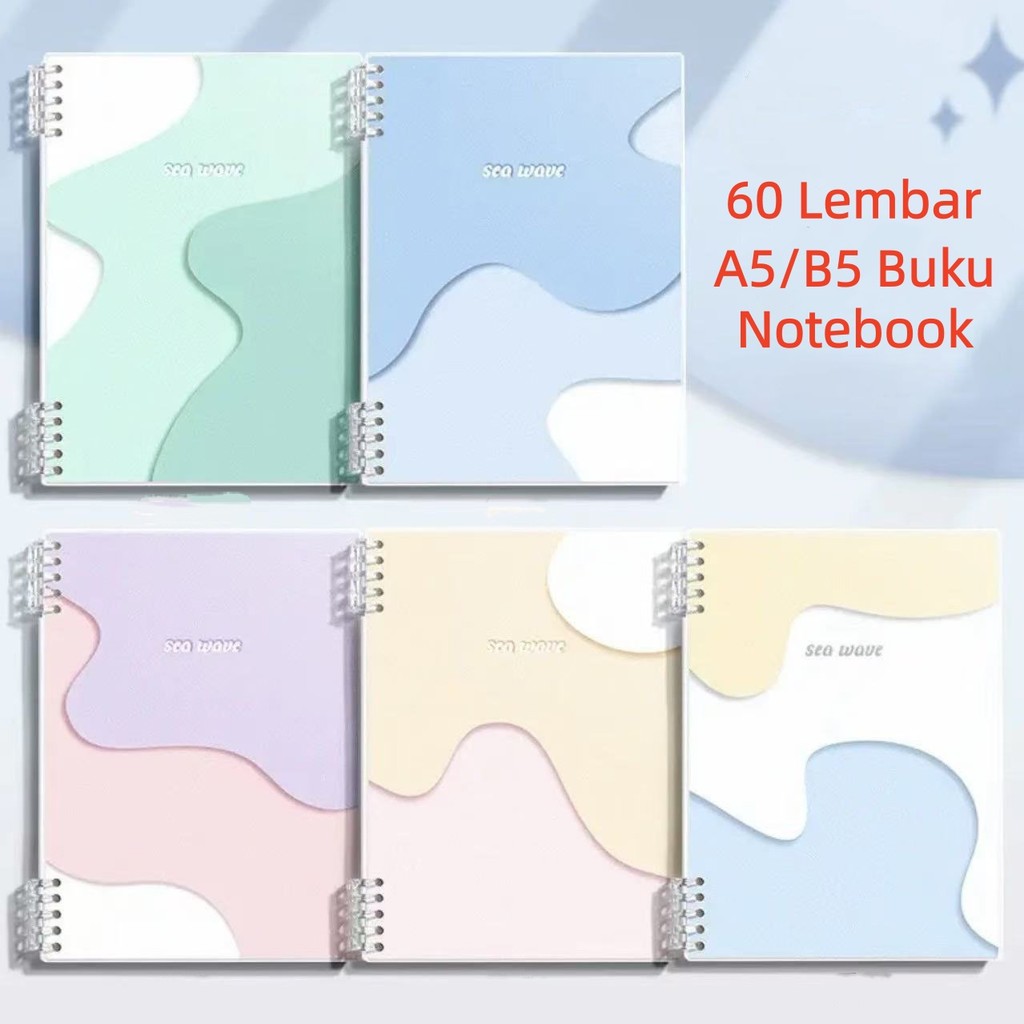 Jual A5/B5 Notebook Buku Binder/Tutup Lepas Notebook/Tulis Sekolah Lucu ...