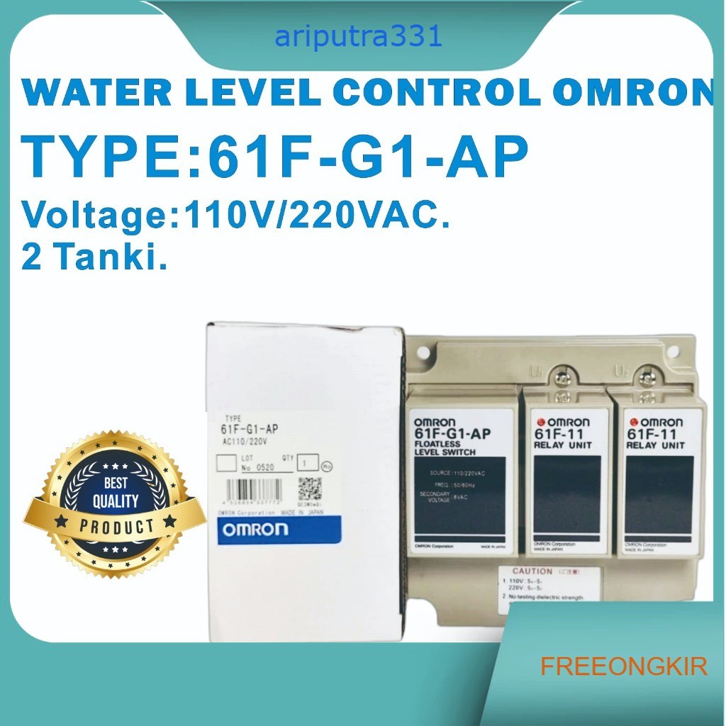 Jual FLOATLESS LEVEL SWITCH WATER LEVEL CONTROL WLC 2 TANKI 61F-G1-AP ...
