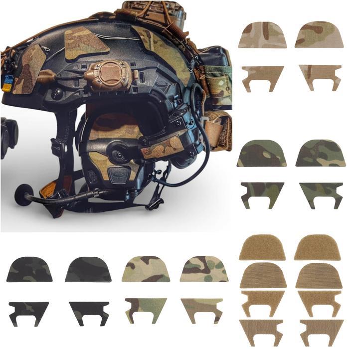 Jual Ops Core AMP Headset - Dynamic Ear Fuzz Cover - Camo Skin Set ...