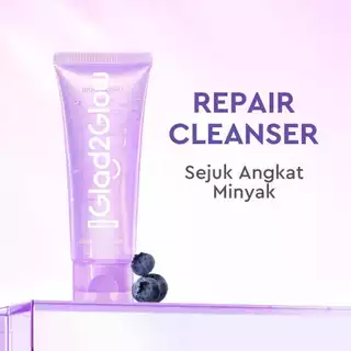 Glad2Glow Blueberry Ceramide Gel Cleanser 70ml
