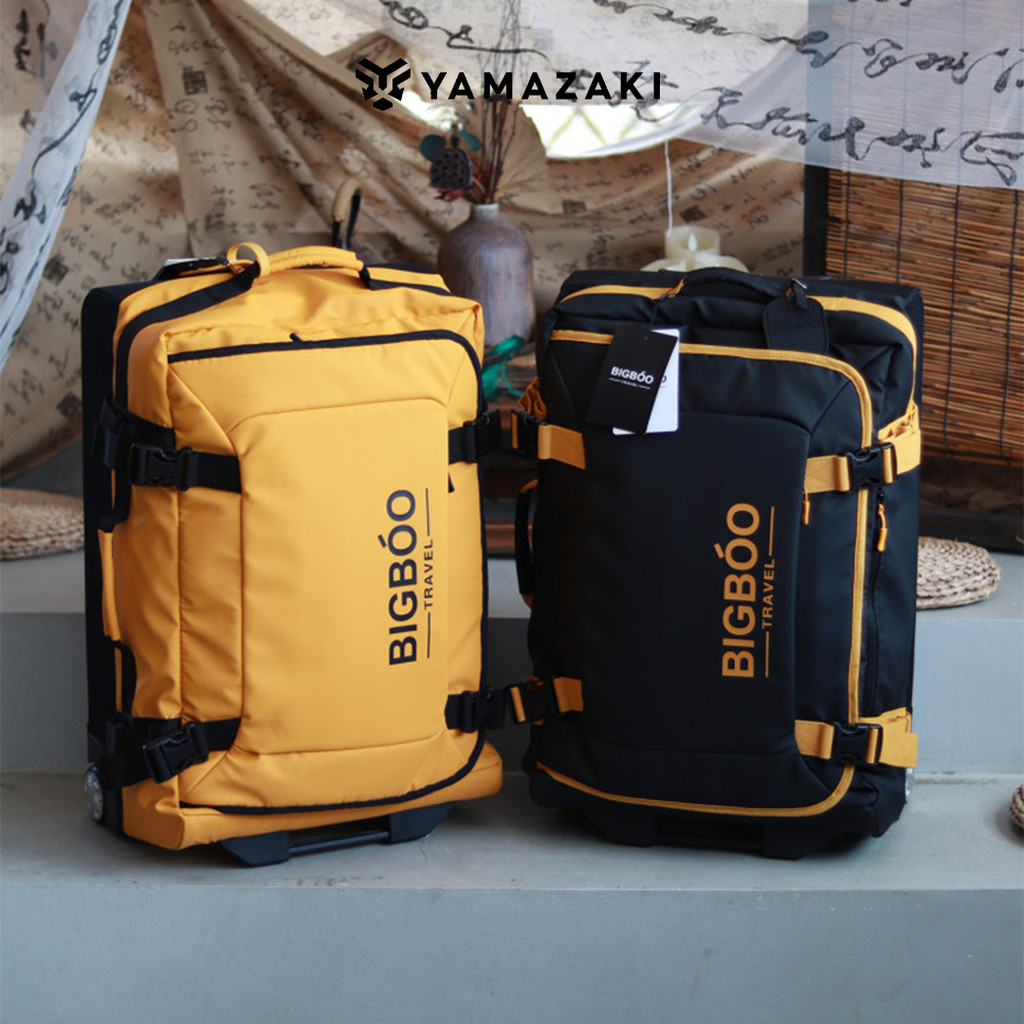 Jual Yamazaki Koper x BigBoo Travel Koper Kabin & Bagasi - Anti Bobol ...