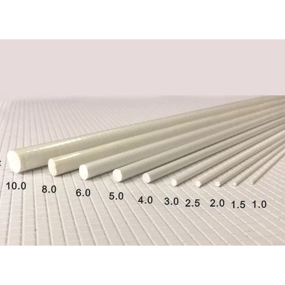 Produktbild von SOFLIALXC Acrylglas Rohr Klar – 10 Mm Außen-Ø, 2 Mm Wandstärke, 50 Cm Länge, 6 Stück – Für DIY & Aquaristik