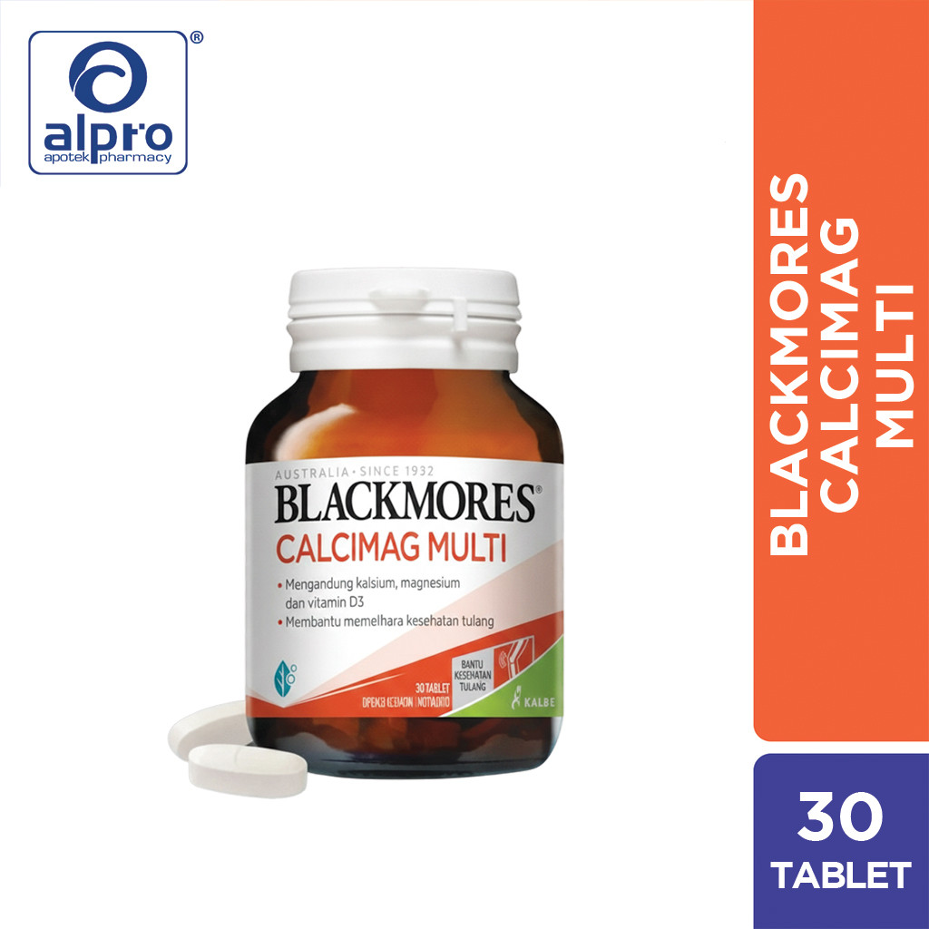 Jual Blackmores Calcimag Multi 30 Tablet | Shopee Indonesia