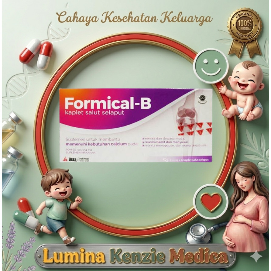 Jual Formical B - Calcium Suplemen Kalsium Untuk Ibu Hamil Dan Lansia ...