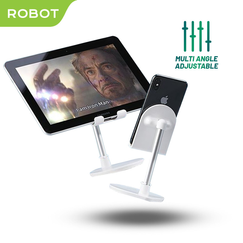 Jual ROBOT RT-US05 Universal Stand Holder Tablet Smartphone Adjustable ...