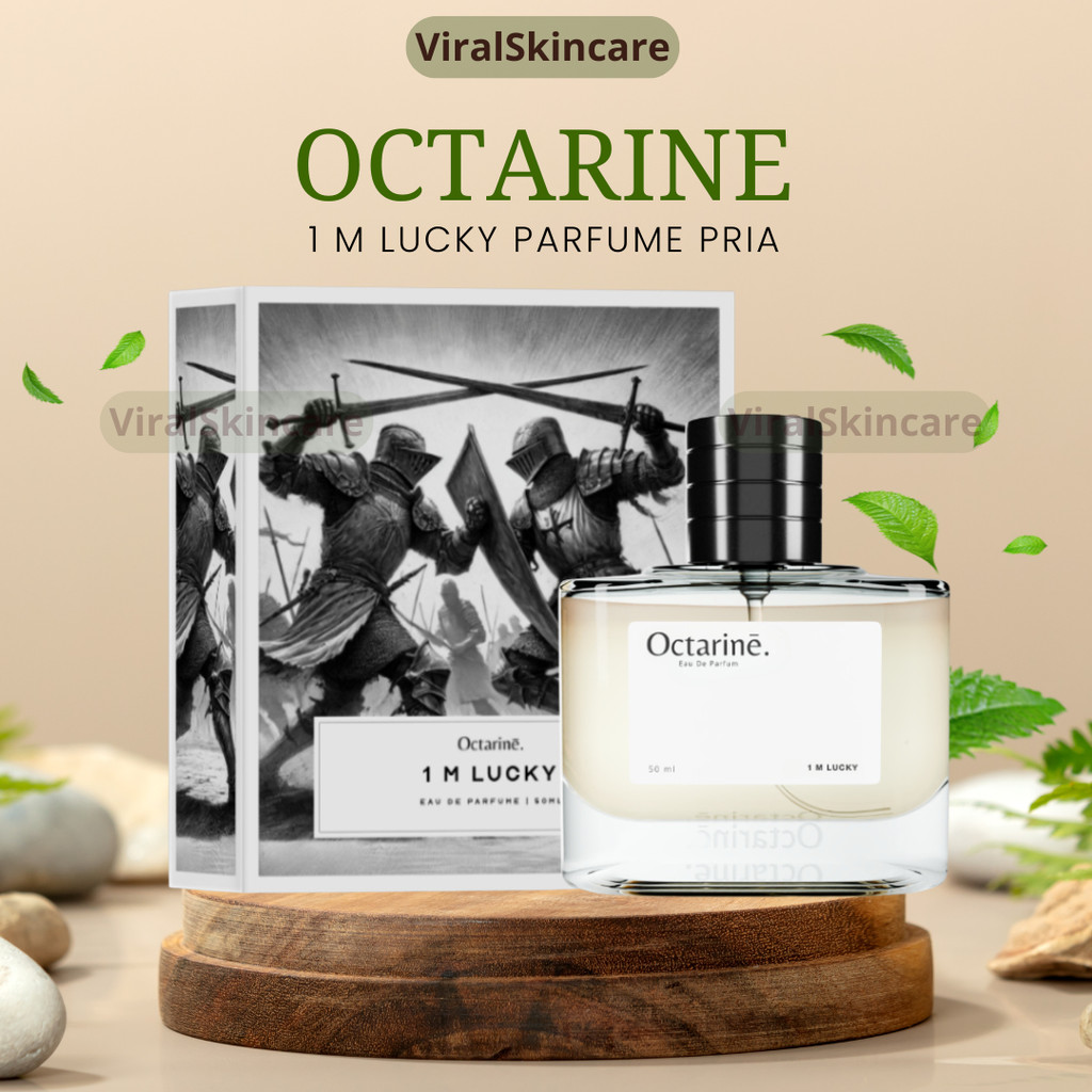 Jual Octarine - 1 M Lucky Parfum Pria Aroma Sweet Citrus Woody Tahan ...
