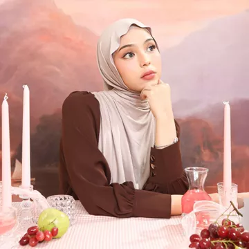 Lozy Hijab Heidy Oval Shawl (Pashmina Oval Rayon Lozy X Heidy)