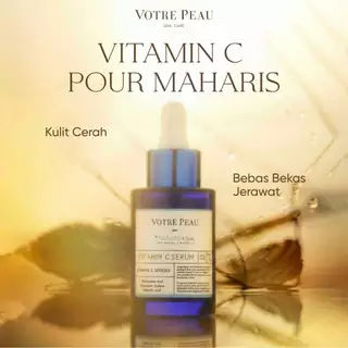 Votre Peau Vitamin C Serum Pour Maharis Clinic 30ml - Serum Pencerah Tranexamic Acid