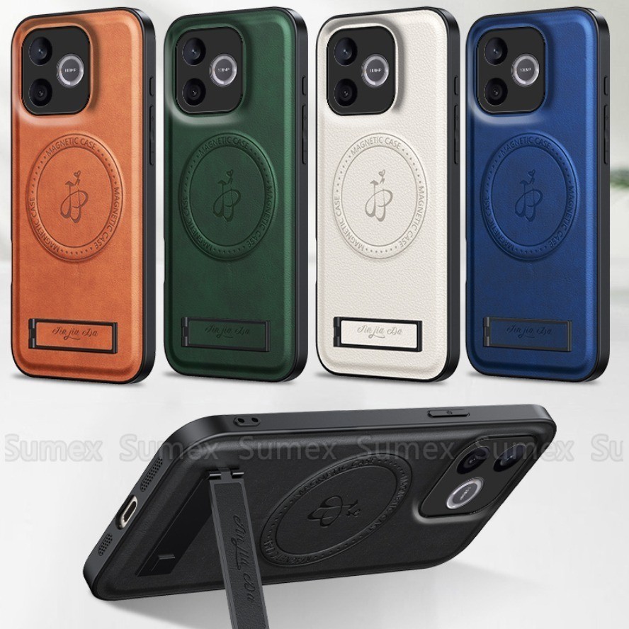 Jual Casing Kulit Cincin Muatan Magnetik untuk Honor 600 Lite 5G Tempat ...