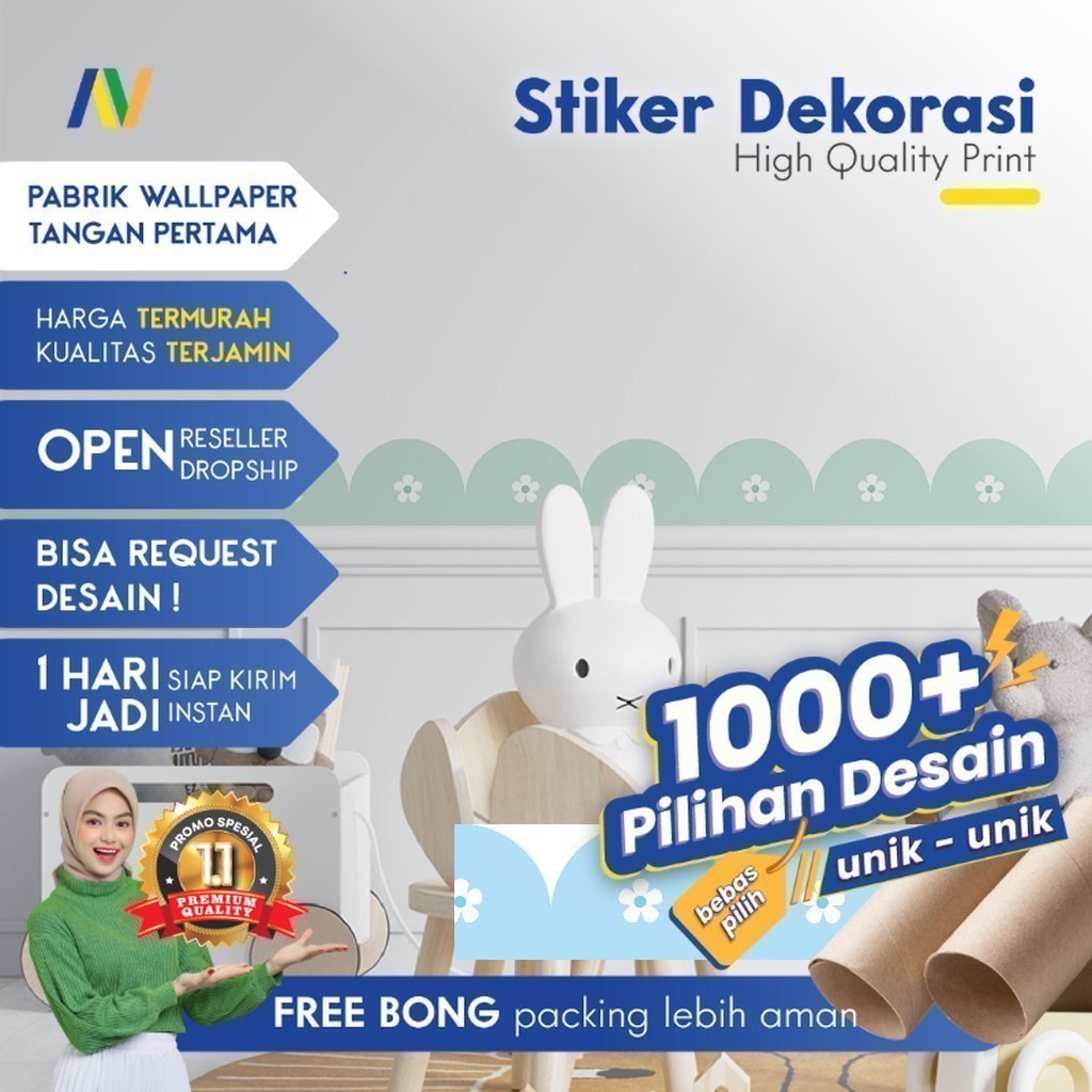 Jual Stiker Pagar Dinding | Stiker Dinding Kamar Anak | Stiker Dinding ...